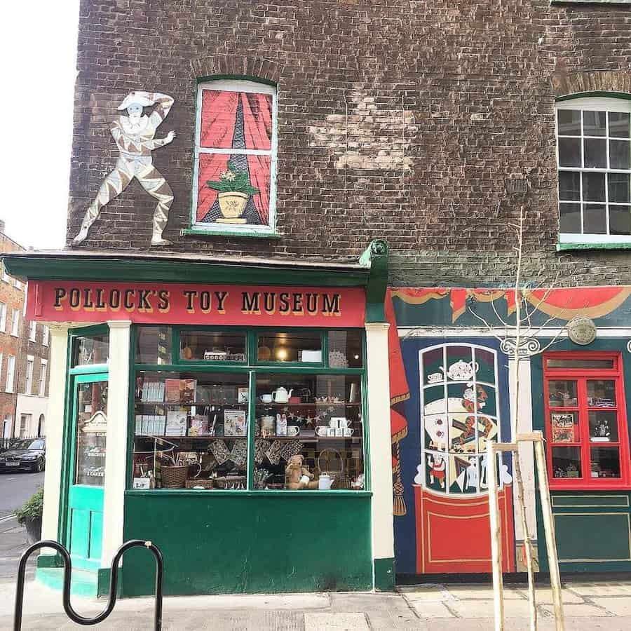 Pollock Toy Museum in London UK
