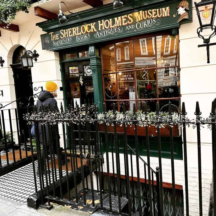 Sherlock Holmes Museum in London UK