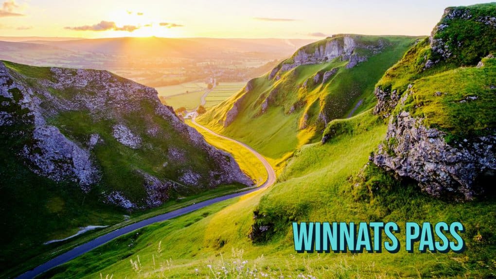 Best Scenic Drives in the UK: Winnats Pass in Peak District