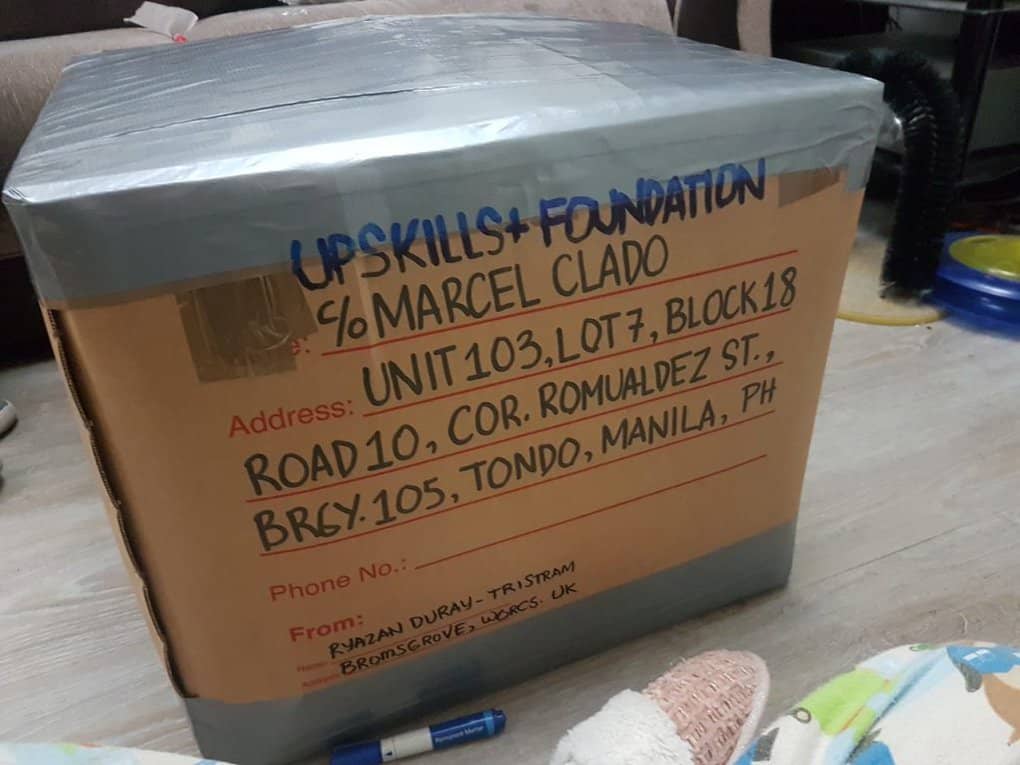 how to label the balikbayan box