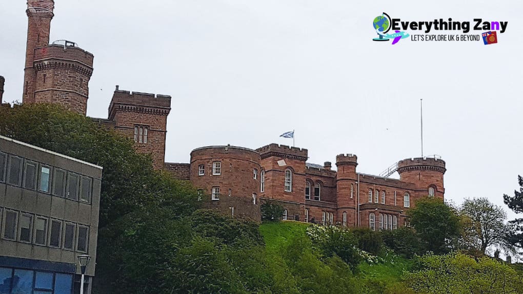 Inverness Castle in Scotland