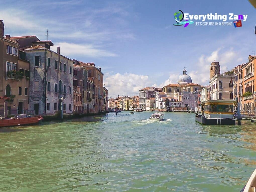 Grand Canal in Venice Italy