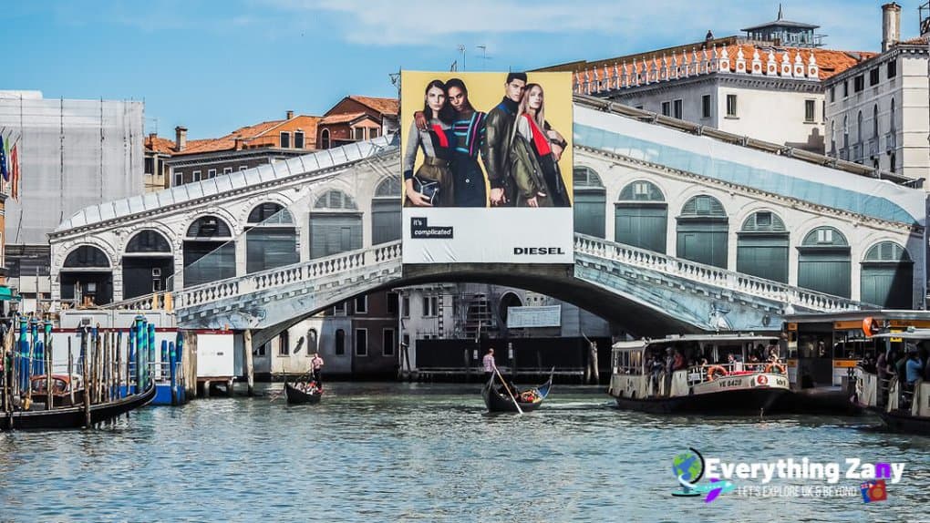 Rialto Bridge in Venice Italy