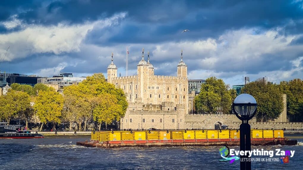 The Tower of London in London UK