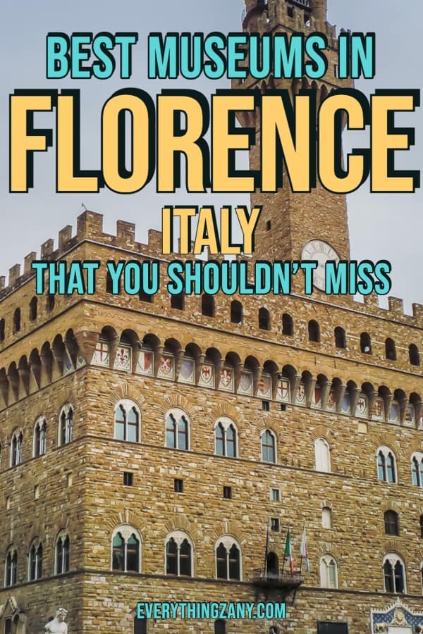 best museums in florence italy That You Shouldn't Miss pin