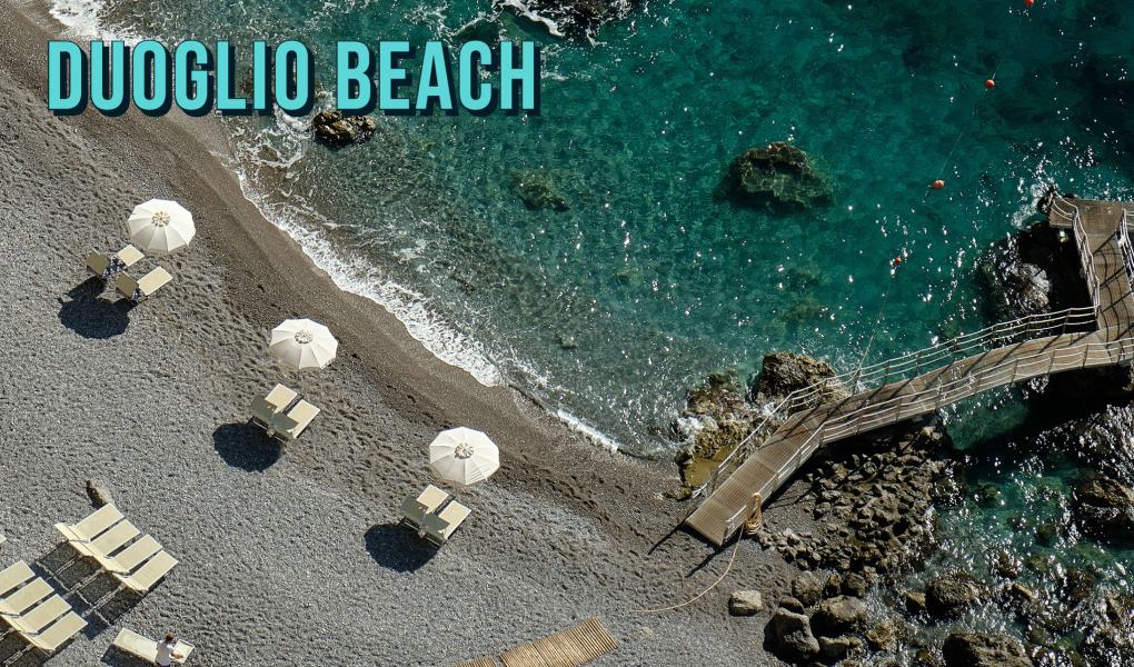 Duoglio Beach in Amalfi Coast Italy