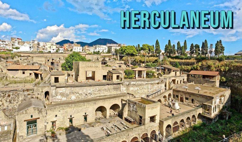 Herculaneum in Pompeii Italy