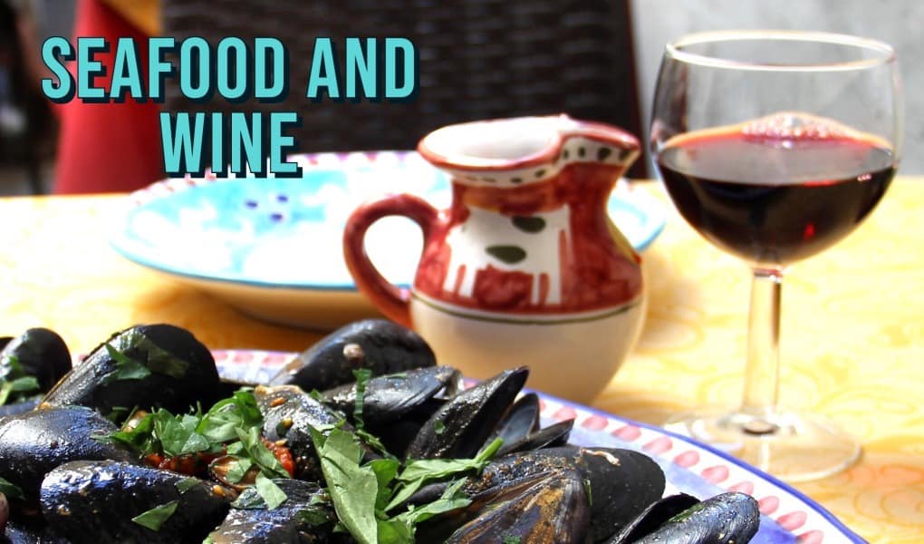 seafood and wine positano amalfi