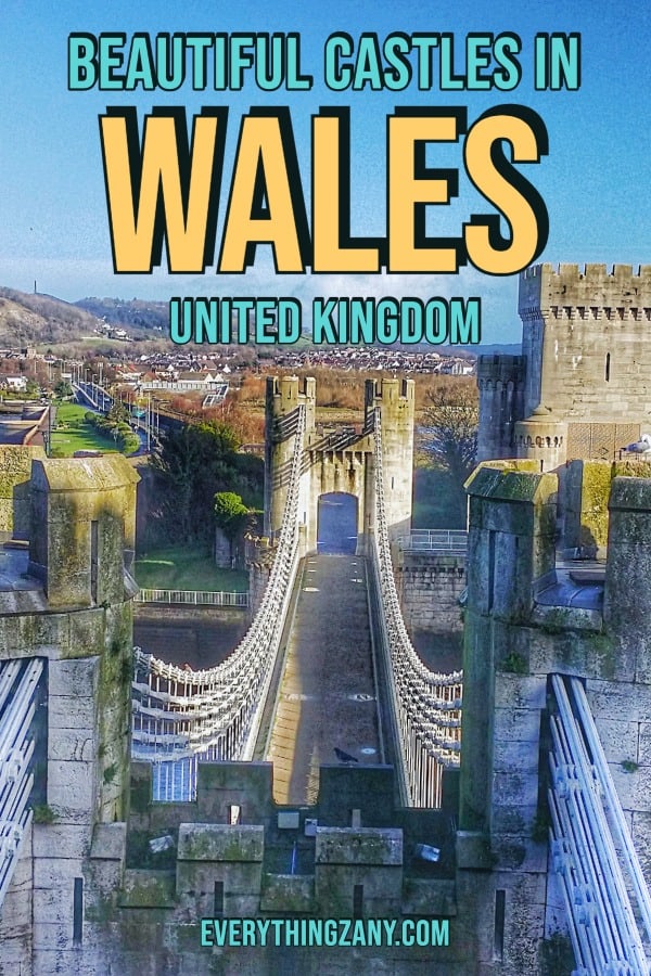 Beautiful Castles in Wales UK To Visit Pin