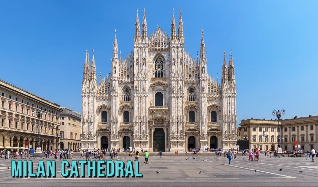 Milan Cathedral in Milan Italy