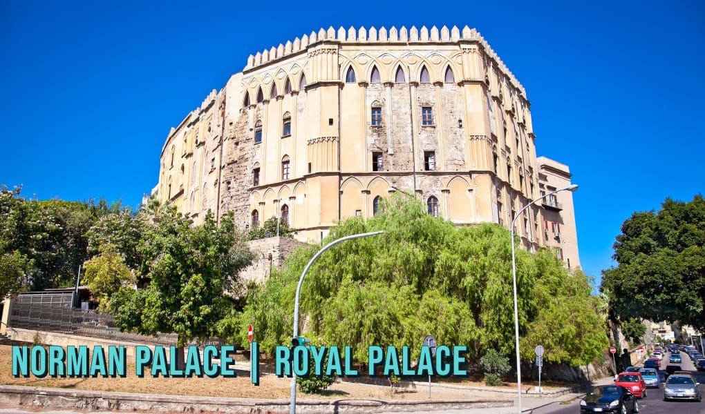 Norman Palace Royal Palace in Palermo Sicily Italy
