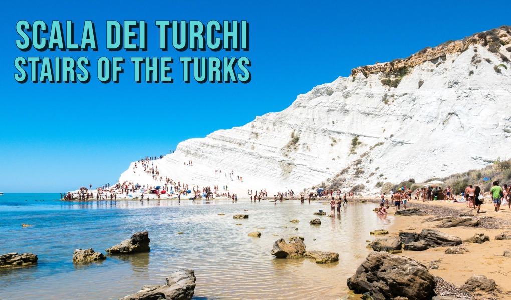 Scala dei Turchi Stairs of the Turks Sicily Italy