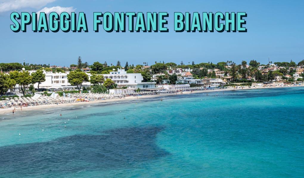 Spiaggia Fontane Bianche in Sicily