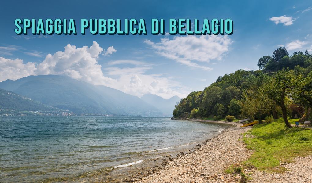 Spiaggia Pubblica di Bellagio in Lake Como