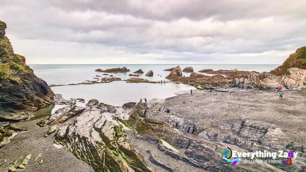 Tunnel Beaches in Ilfracombe Devon UK