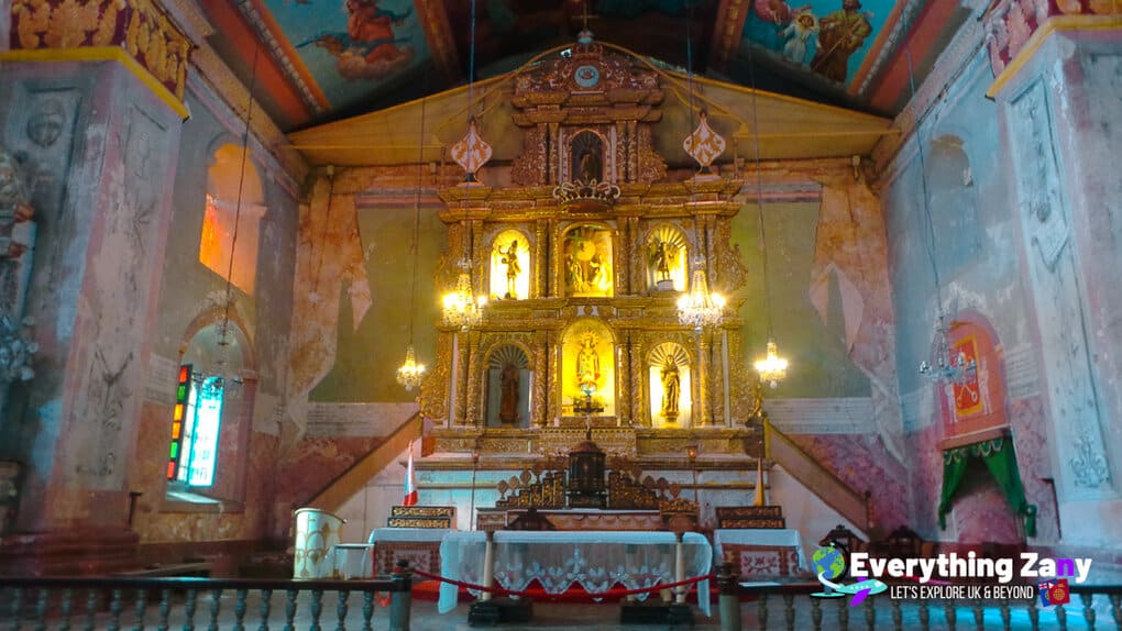 Baclayon Church in Bohol Philippines