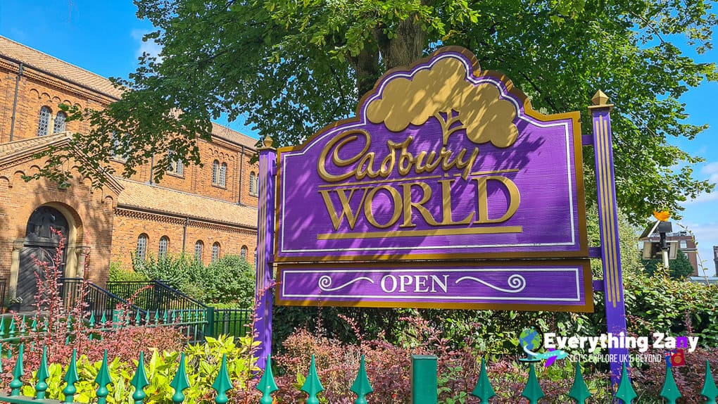 Cadbury World in Bournville Birmingham UK