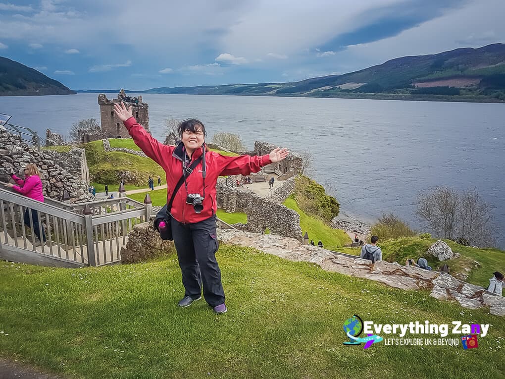 Ryazan Tristram at Urquhart Castle in Scotland