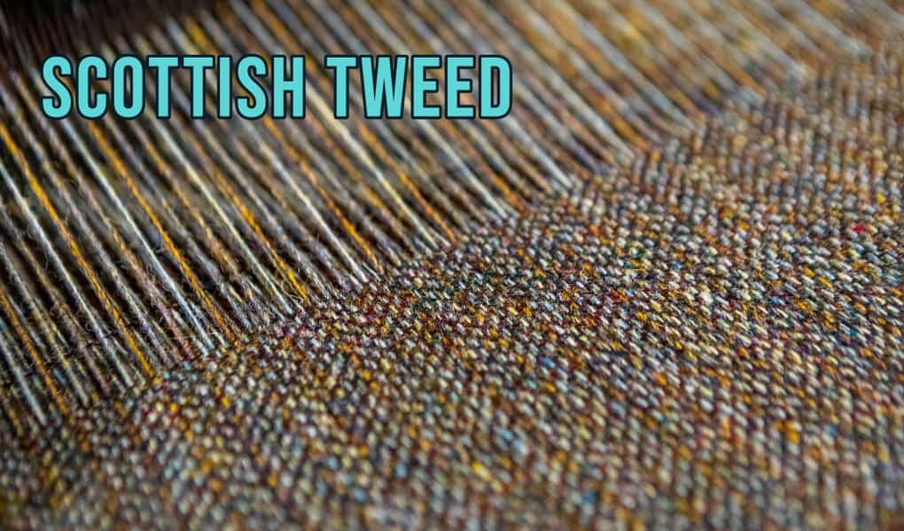 Scottish Tweed fabric