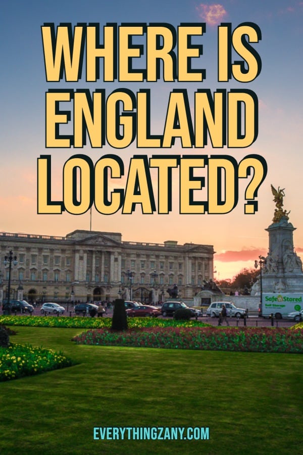Where is England located pin