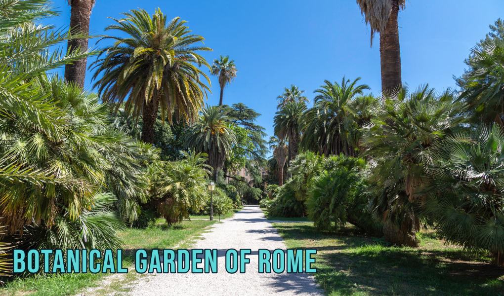Botanical Garden of Rome Trastevere, Rome, Italy