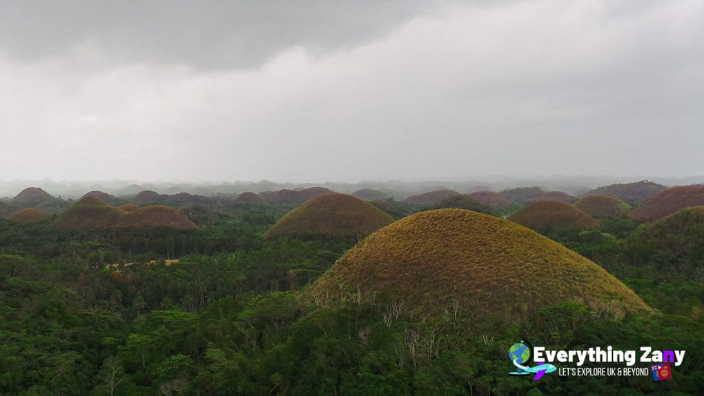 Chocolate Hills in Bohol Philippines
