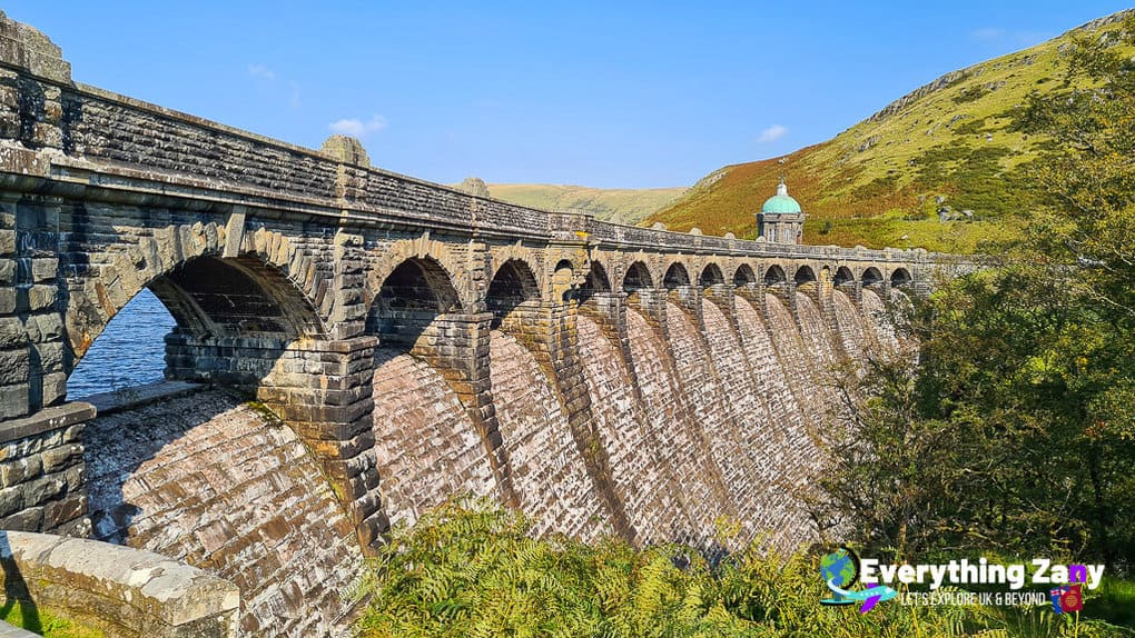 Best Scenic Drives in the UK: Craig Goch Dam at Elan Valley Wales