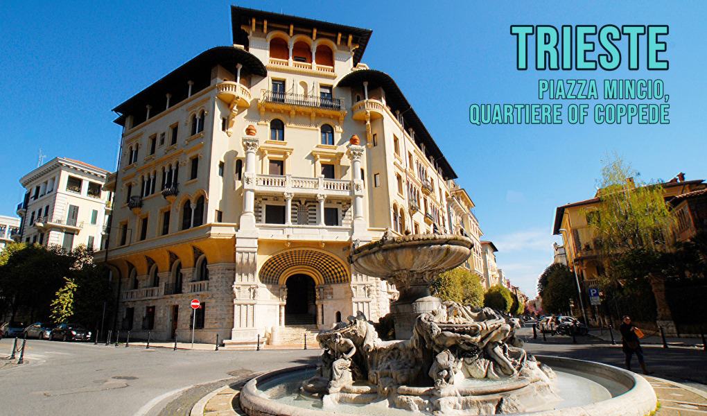 Trieste - Piazza Mincio Quartiere Coppede Rome