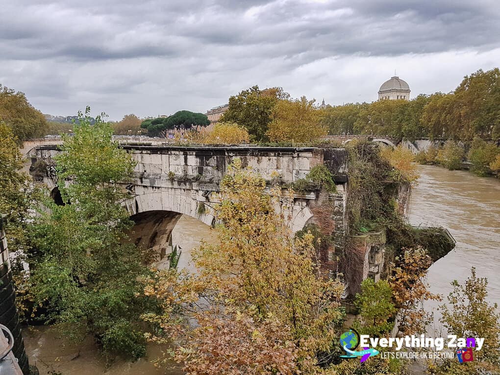 Ponte Emilio in Trastevere Rome