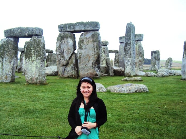 Where is Stonehenge Located?  Ryazan Tristram at the Stonehenge in the UK