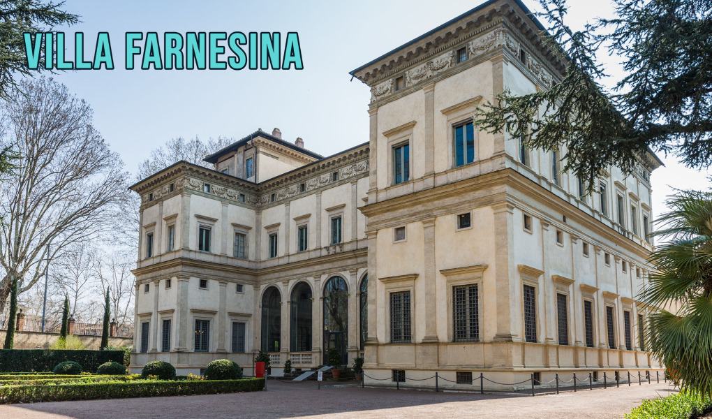 Villa Farnesina in Trastevere Rome Italy