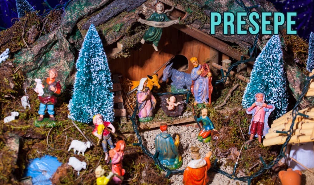 What comprises Italian presepe