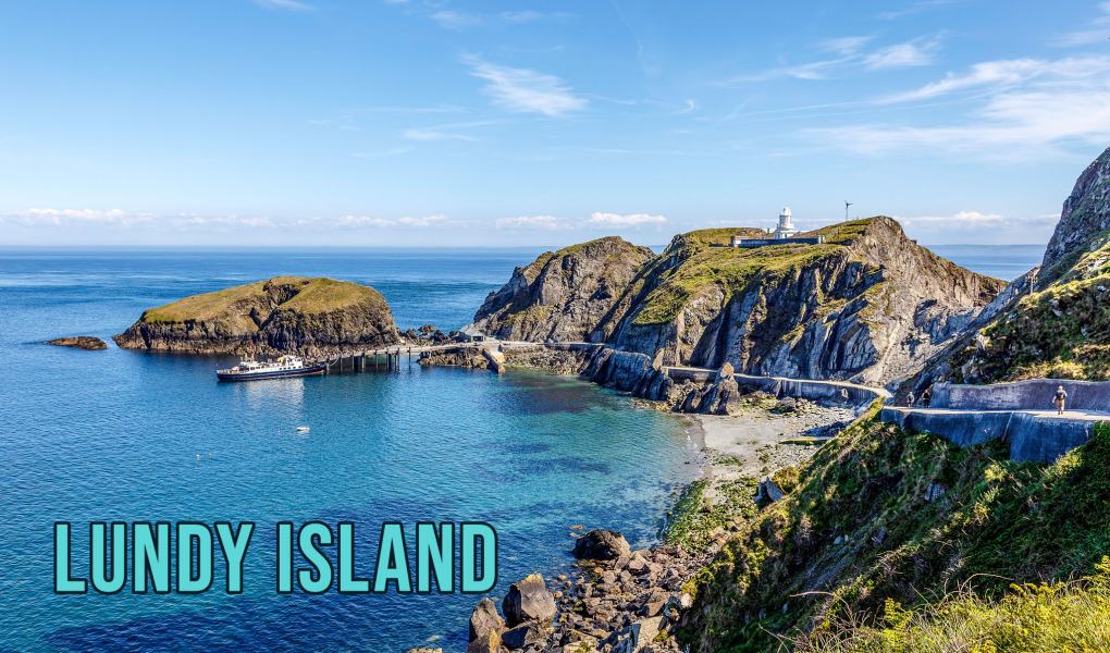 Lundy Island near Ilfracombe Devon UK
