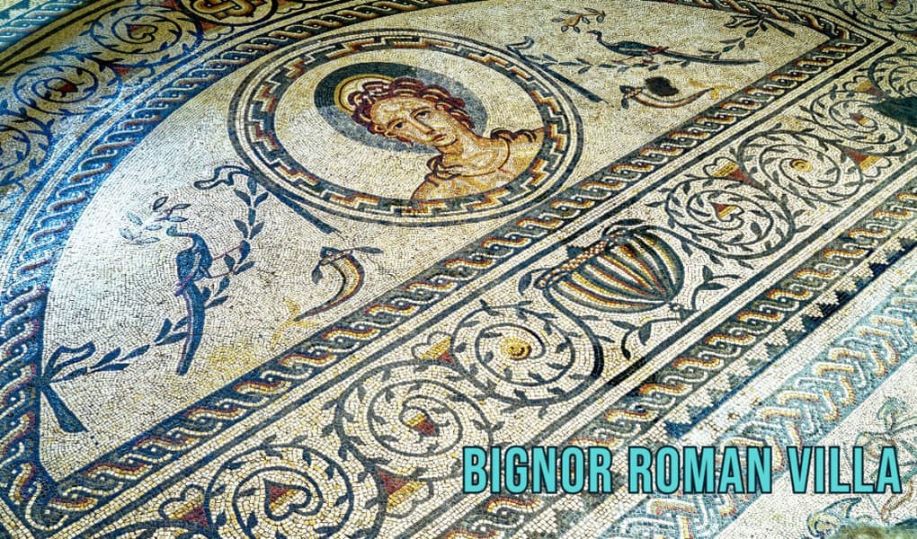 Bignor Roman Villa in the UK