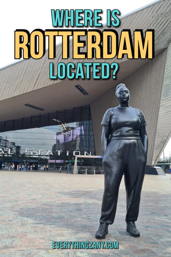 Where is Rotterdam located pin