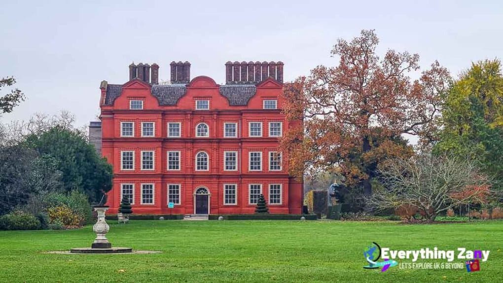 Kew Palace at the Kew Gardens London UK