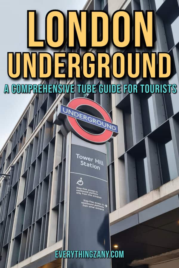 London Underground A Comprehensive Tube Guide for Tourists pin