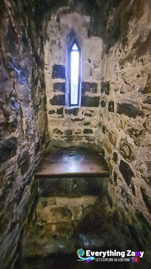 Norman garderobe at the Tower of London