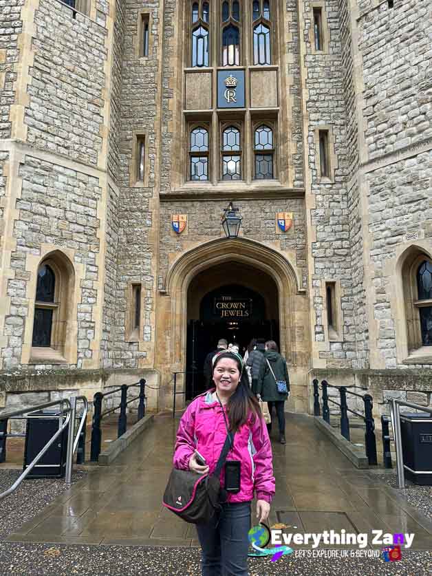 Ryazan Tristram visiting the Crown Jewels at the Tower of London