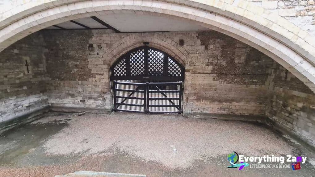 Traitors Gate at the Tower of London