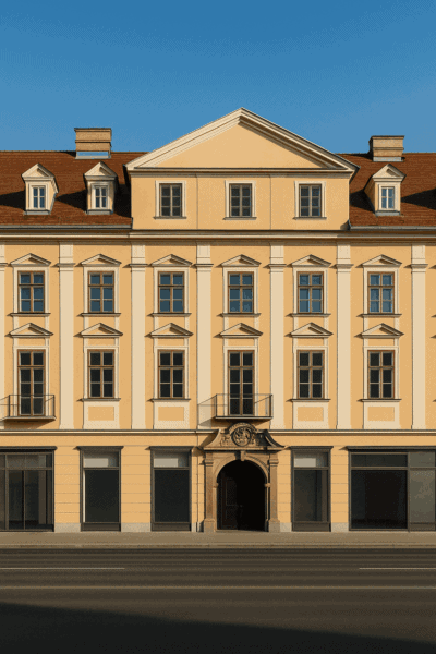 Alte Post Graz: Classicist heritage at Jakominiplatz