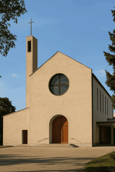 St Paul's parish church: modern spirituality in the heart of Liebenau