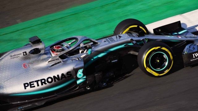 f1chronicle-Lewis Hamilton - F1 W10 EQ Power+ Shakedown, Silverstone