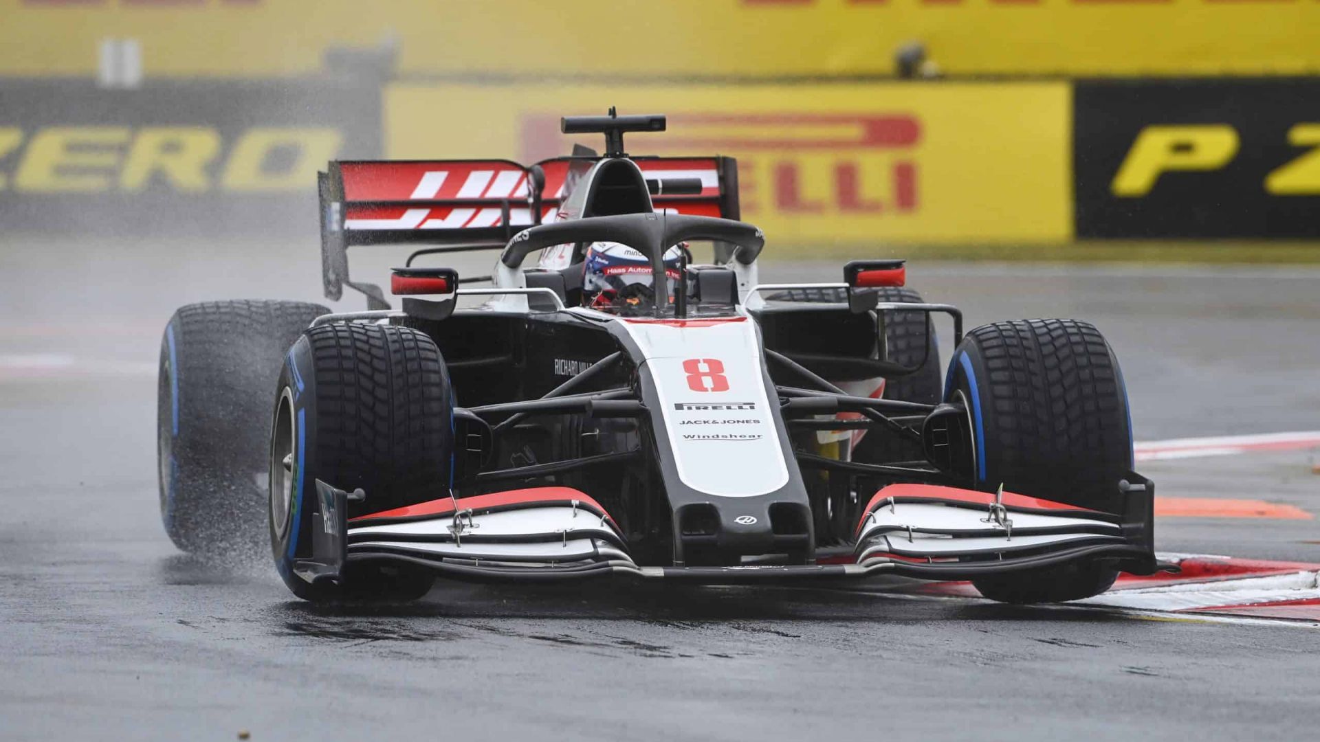 2020 Hungarian Grand Prix - Romain Grosjean (image courtesy Pirelli)