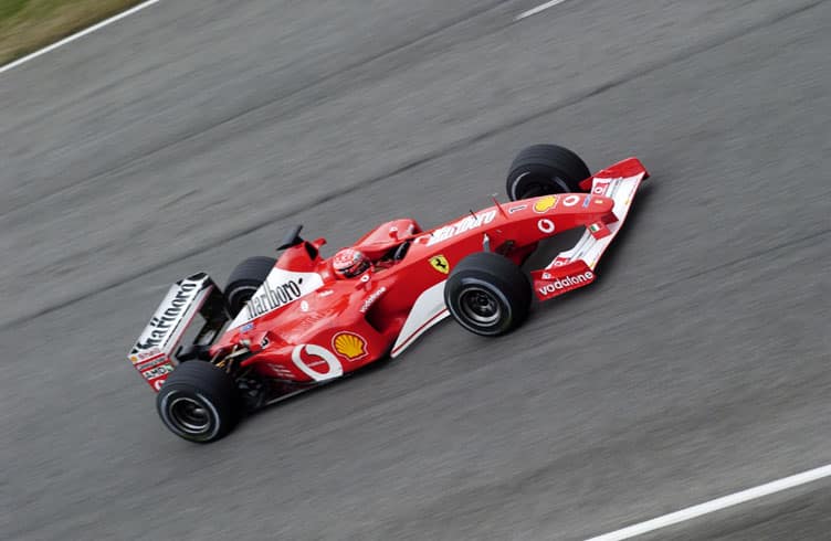 Ferrari F2002 - Michael Schumacher testing at Monza Mick Schumacher