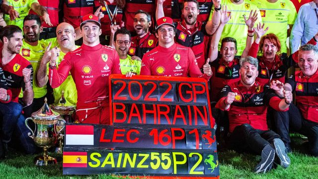 Charles Leclerc & Carlos Sainz - GP BAHRAIN F1/2022 - DOMENICA 20/03/2022 credit: @Scuderia Ferrari Press Office