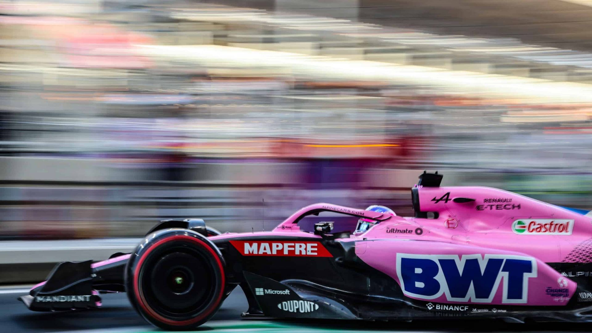 Motor Racing Formula One World Championship Saudi Arabian Grand Prix Qualifying Day Jeddah, Saudi Arabia Alpine F1 Team