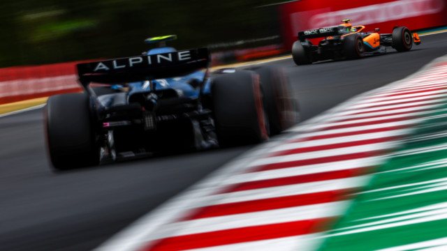Esteban Ocon (FRA) Alpine F1 Team A522. Hungarian Grand Prix, Saturday 30th July 2022. Budapest, Hungary.