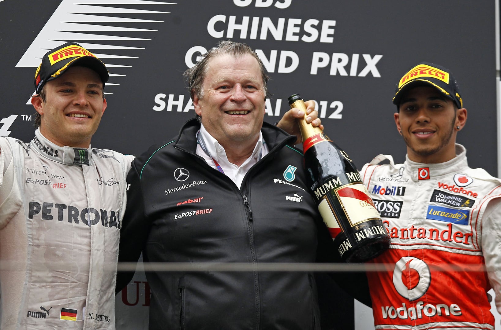 2012 Chinese Grand Prix, Sunday Nico Rosberg