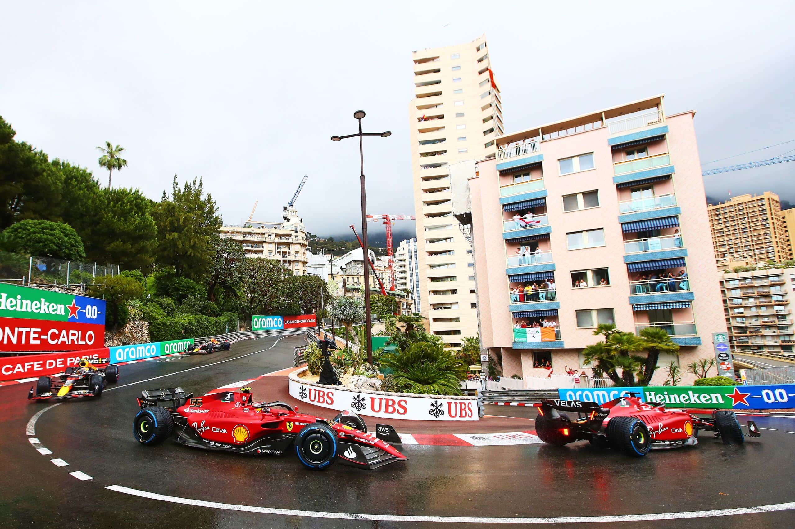 Charles Leclerc, Carlos Sainz, Max Verstappen